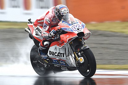 Motegi MotoGP: Dovizioso tops FP2, Marquez crashes