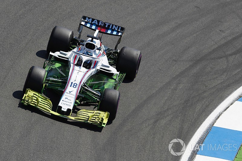 New Williams front wing