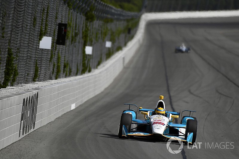 Chaves satisfecho con su primer test con Harding Racing