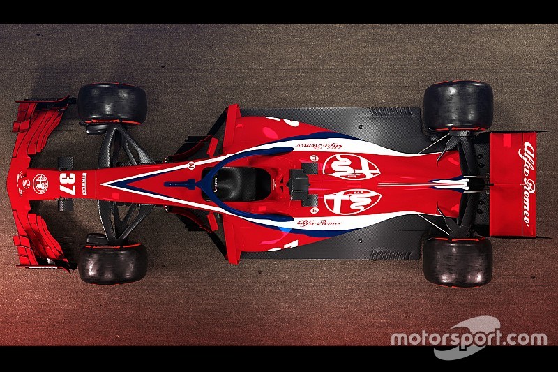Designstudie: Sauber/Alfa Romeo für die Formel 1 2018