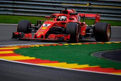 Belgian GP: Vettel leads Ferrari 1-2 in final practice