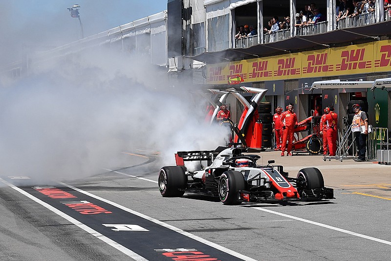 Grosjean, kötü şansına artık gülüyor