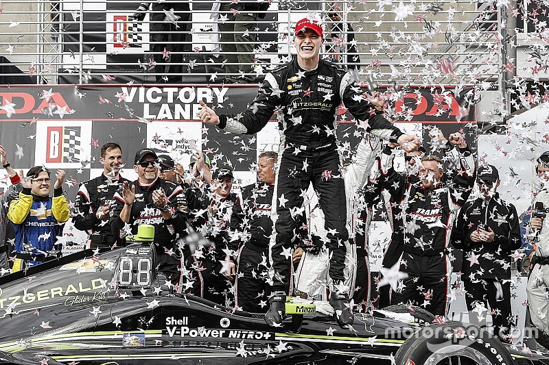 Newgarden dijo que todos los elementos jugaron a su favor en Barber