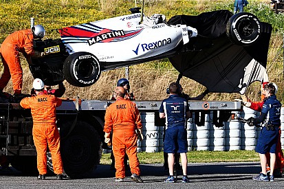 Crash de Stroll : Williams ignore s'il sera possible de rouler jeudi