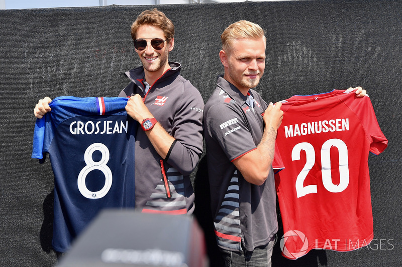 Кевін Магнуссен, Ромен Грожан, Haas F1 Team