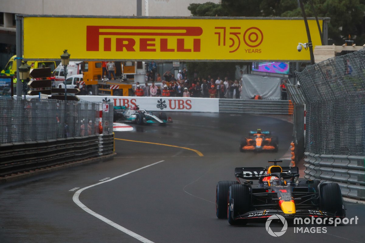 Max Verstappen lors du GP de Monaco 2022.