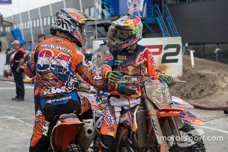 Jeffrey Herlings en Jorge Prado, Red Bull KTM Facotry Racing
