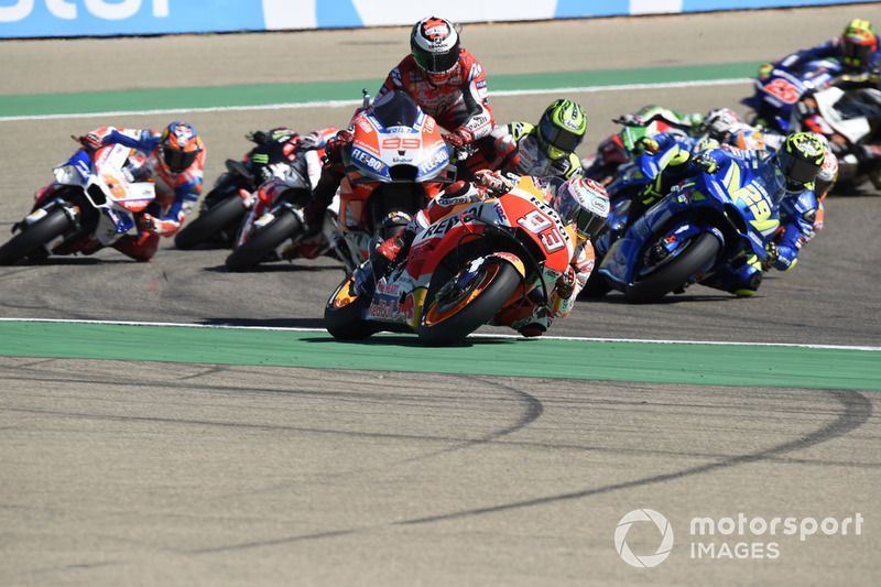 Kritik erntete Marquez erst kürzlich wieder von Jorge Lorenzo