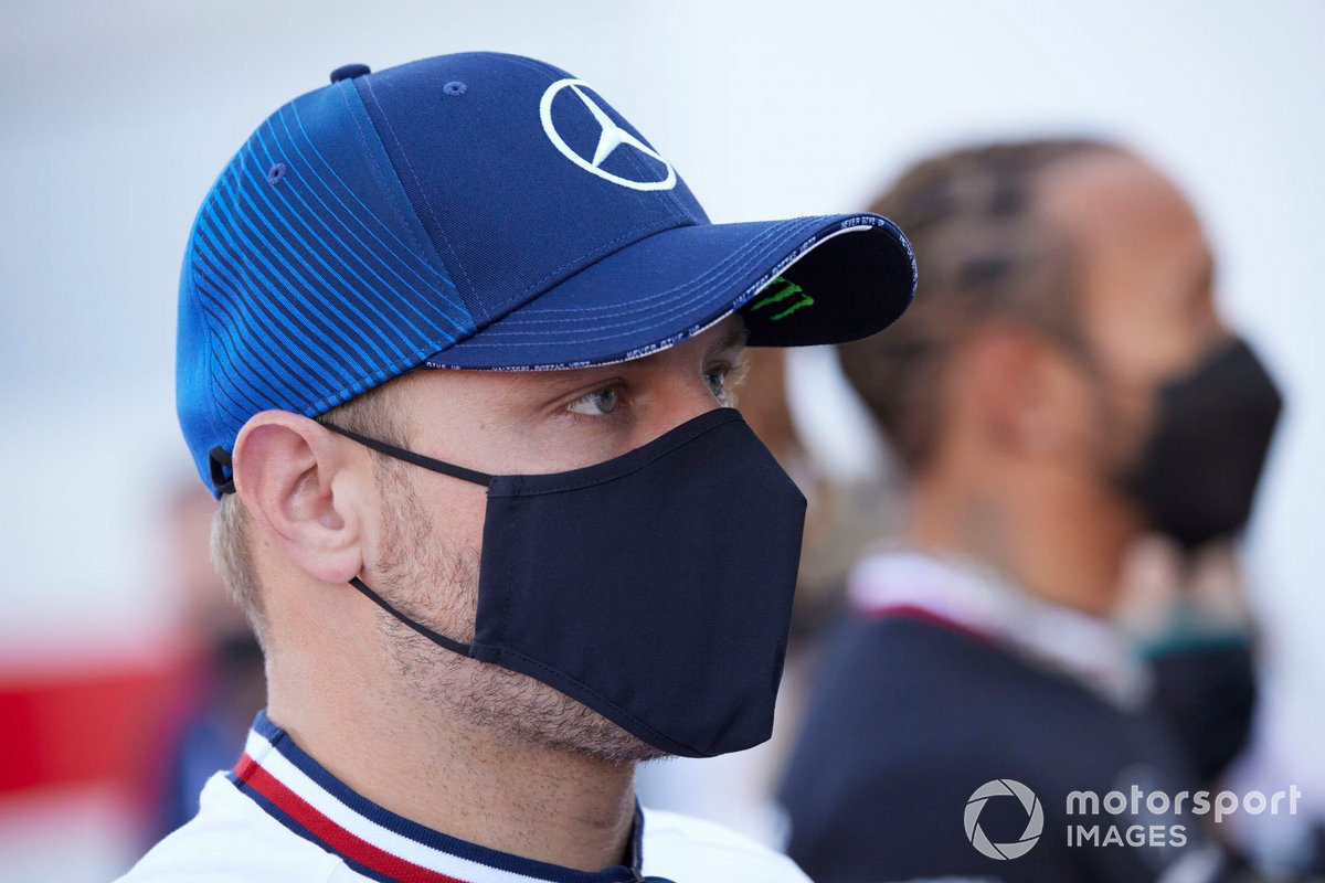 Valtteri Bottas, Mercedes, and Lewis Hamilton, Mercedes