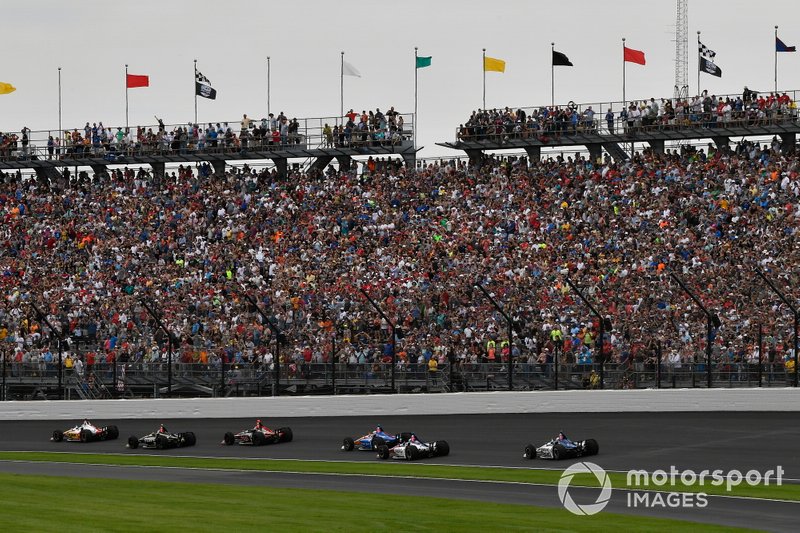 Takuma Sato, Rahal Letterman Lanigan Racing Honda, Graham Rahal, Rahal Letterman Lanigan Racing Honda