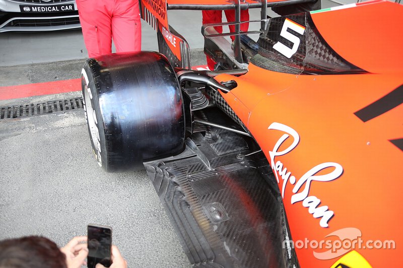 Ferrari technical detail