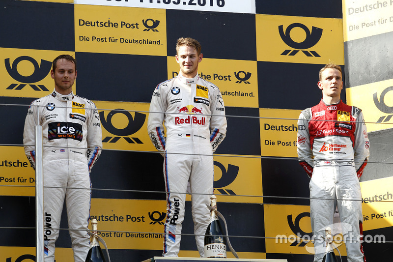 1. Marco Wittmann, 2. Tom Blomqvist, 3. Jamie Green