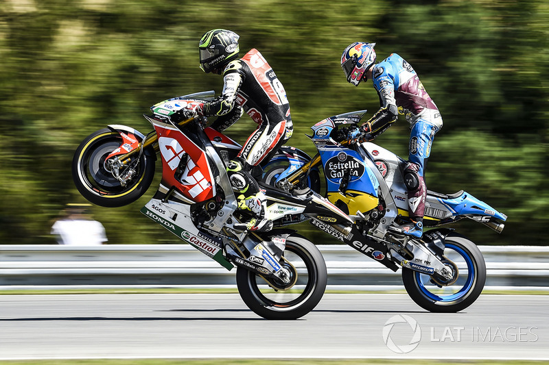 #8: Cal Crutchlow, Team LCR Honda, Jack Miller, Estrella Galicia 0,0 Marc VDS