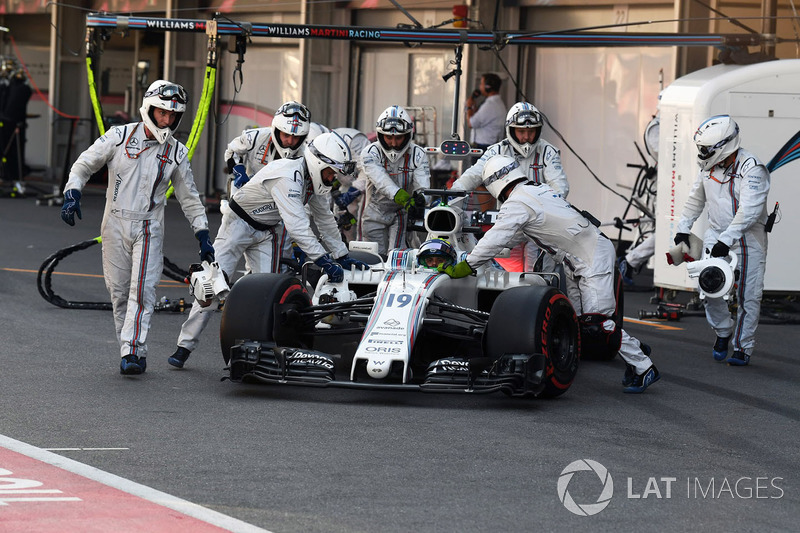 Фелипе Масса, Williams FW40 (два схода)