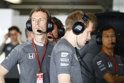 Mark Temple, Race Engineer, McLaren