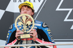 Podio: il secondo classificato Marco Bezzecchi, Prustel GP