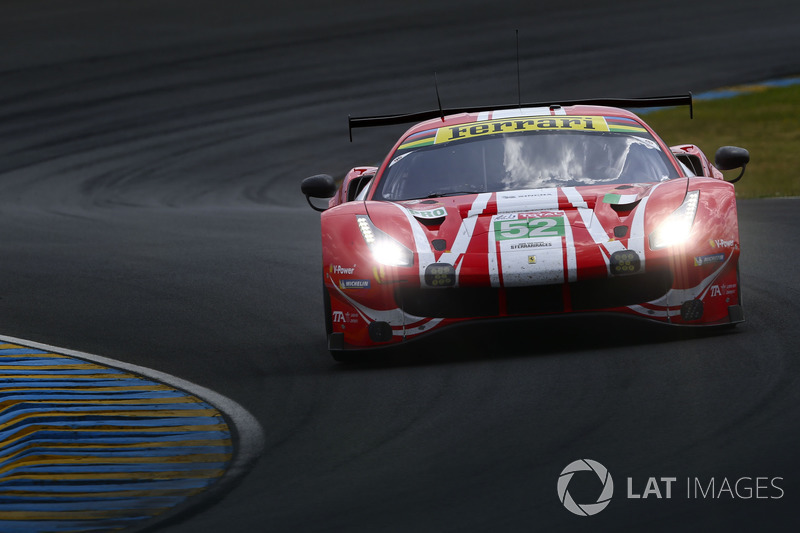 #52 AF Corse Ferrari 488 GTE EVO: Toni Vilander, Antonio Giovinazzi, Pipo Derani