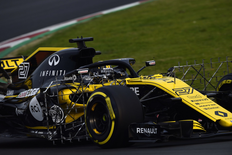 Nico Hulkenberg, Renault Sport F1 Team RS18, aero sensörü