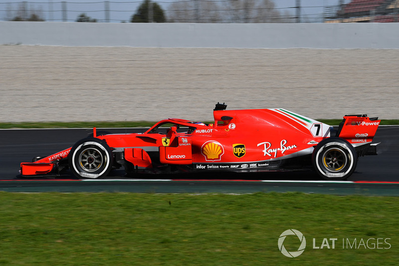 2º Ferrari SF71H: 929 vueltas.