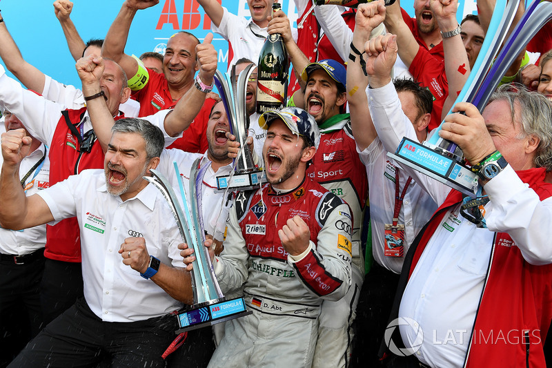 Daniel Abt, Audi Sport ABT Schaeffler, wins the Berlin ePrix