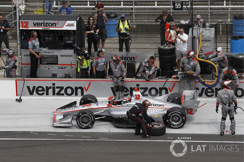 Вілл Пауер, Team Penske Chevrolet, піт-стоп