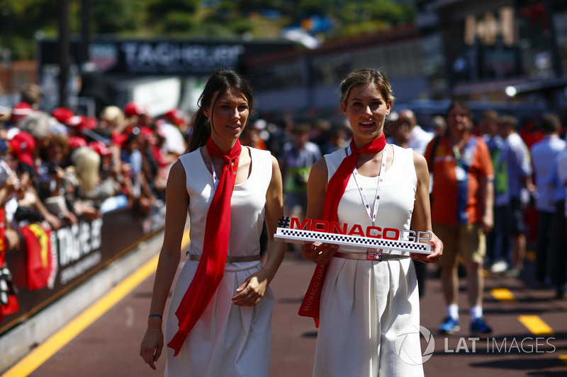 Monaco Grand Prix chicas edecanes