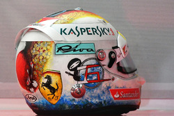 Il casco di Sebastian Vettel, Ferrari