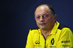 Frederic Vasseur, Renault Sport F1 Team Racing Director in the FIA Press Conference
