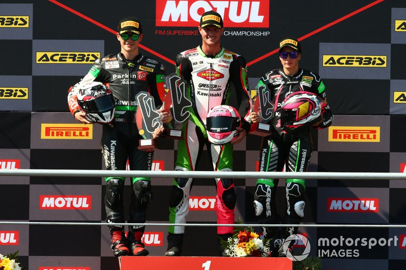 Manuel Gonzalez, Kawasaki, Scott Deroue, Kawasaki, Ana Carrasco, Provec Racing