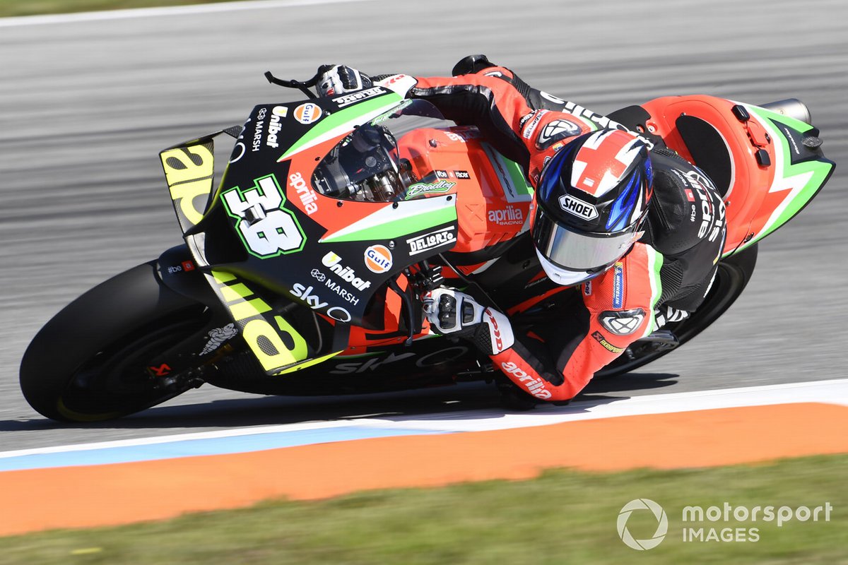 P19 Bradley Smith, Aprilia Racing Team Gresini