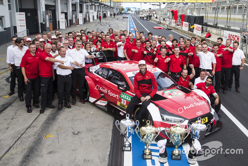 René Rast, Audi Sport Team Rosberg with the team