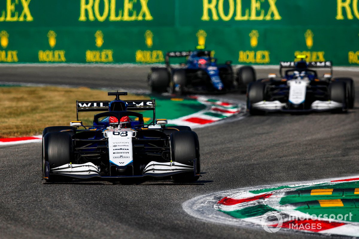 George Russell, Williams FW43B, Nicholas Latifi, Williams FW43B