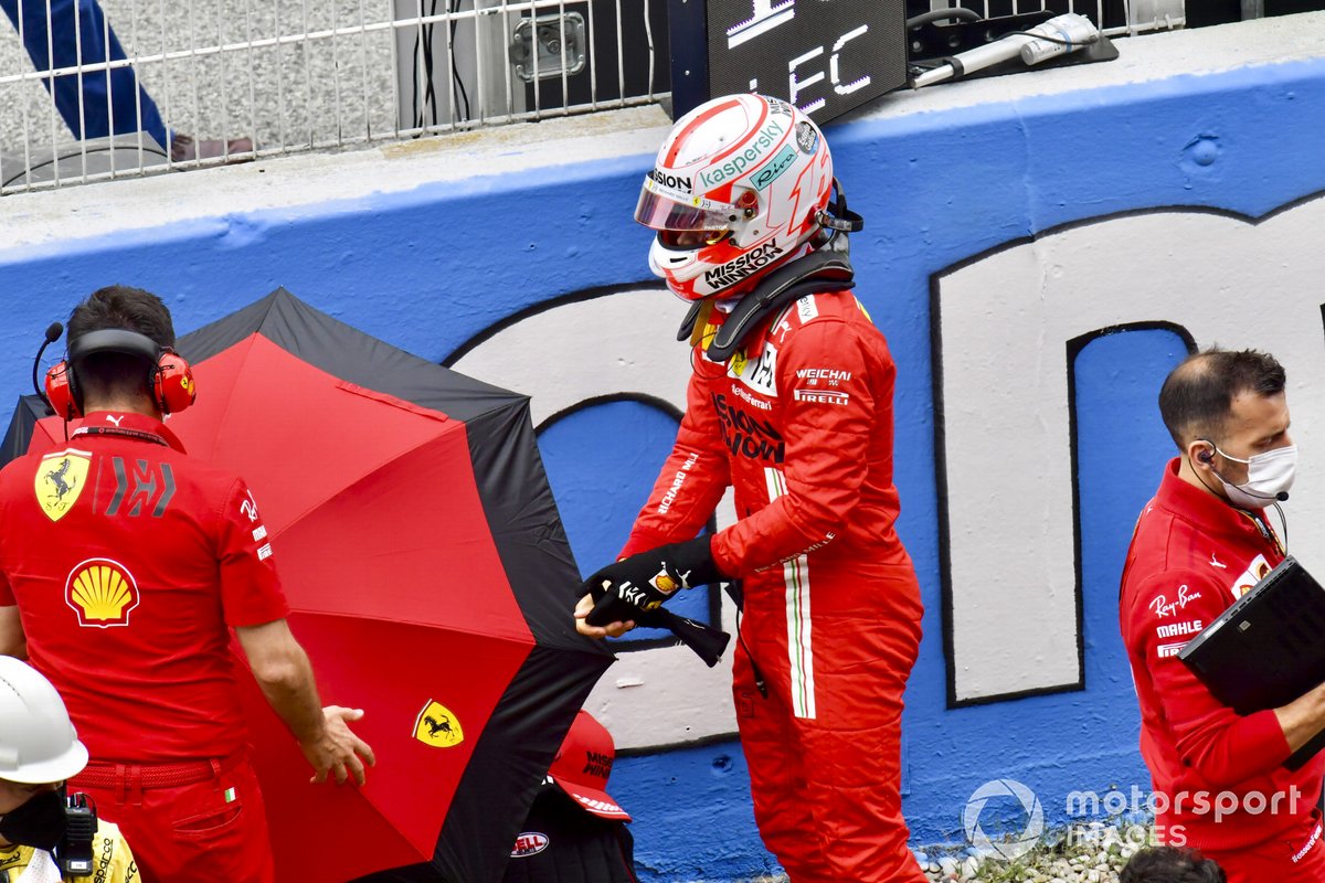 Charles Leclerc, Ferrari, di grid