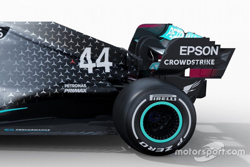Mercedes AMG F1 W11 detail