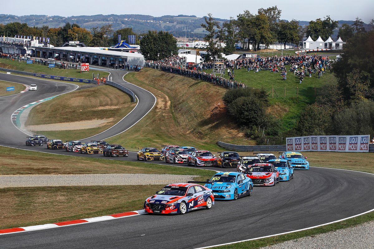 Azione di partenza, Jean-Karl Vernay, Engstler Hyundai N Liqui Moly Racing Team Hyundai Elantra N TCR conduce