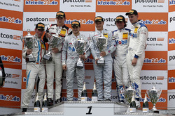 Podium: 1. #26 BWT Mücke Motorsport, Mercedes-AMG GT3: Sebastian Asch, Lucas Auer, 2. #17 KÜS TEAM75