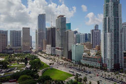Overview of proposed F1 circuit area in Miami