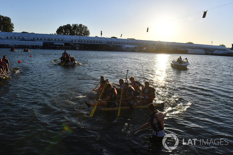 The raft race