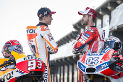 Marc Marquez, Repsol Honda Team, Andrea Dovizioso, Ducati Team