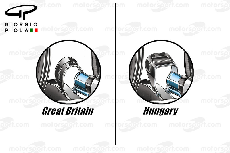 Mercedes F1 W07: Monkey-Seat, Vergleich