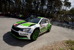 Umberto Scandola, Guido D'Amore, Skoda Fabia R5, Skoda Motorsport Italia