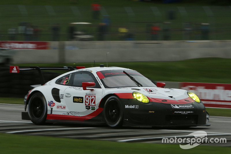 #912 Porsche Team North America Porsche 911 RSR: Джанмарія Бруні, Лоранс Вантор