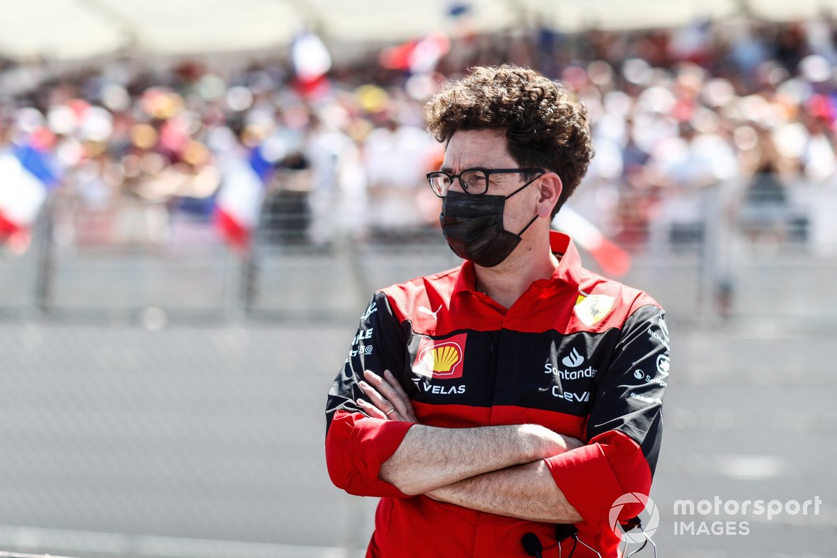 Mattia Binotto, Team Principal, Ferrari