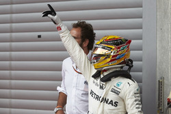 Race winner Lewis Hamilton, Mercedes AMG F1