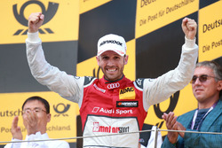 Podium: Race winner René Rast, Audi Sport Team Rosberg, Audi RS 5 DTM