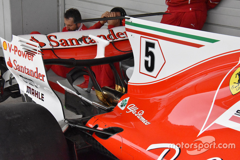 Задня деталь Ferrari SF70H