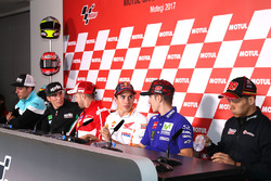 Joan Mir, Leopard Racing, Aleix Espargaro, Aprilia Racing Team Gresini, Andrea Dovizioso, Ducati Tea