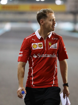 Sebastian Vettel, Ferrari pist yürüyüşü