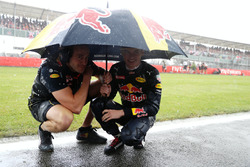 Max Verstappen, Red Bull Racing RB12 op de grid