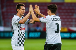 Miroslav Klose, Fußballspieler und Charles Leclerc, GP3-Fahrer
